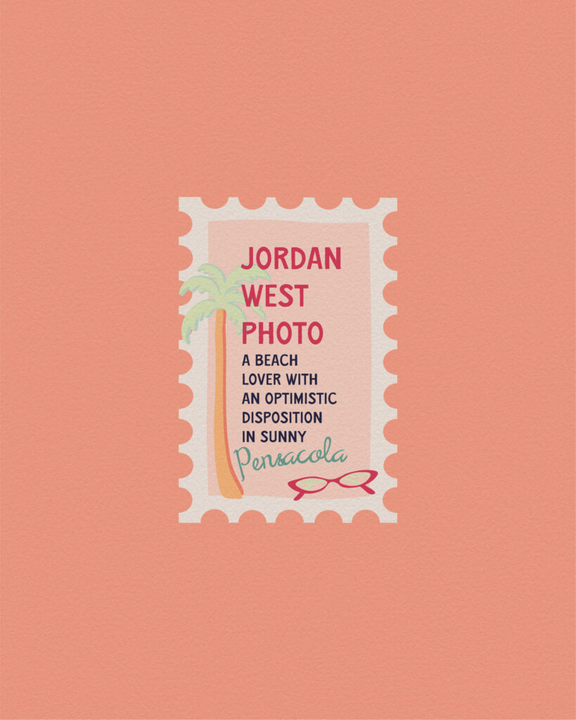 Jordan West Photo Stamp Logo