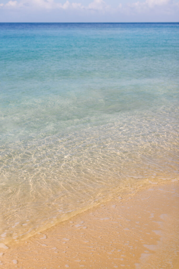 Crystal Clear Water on our Trip to Puerto Rico