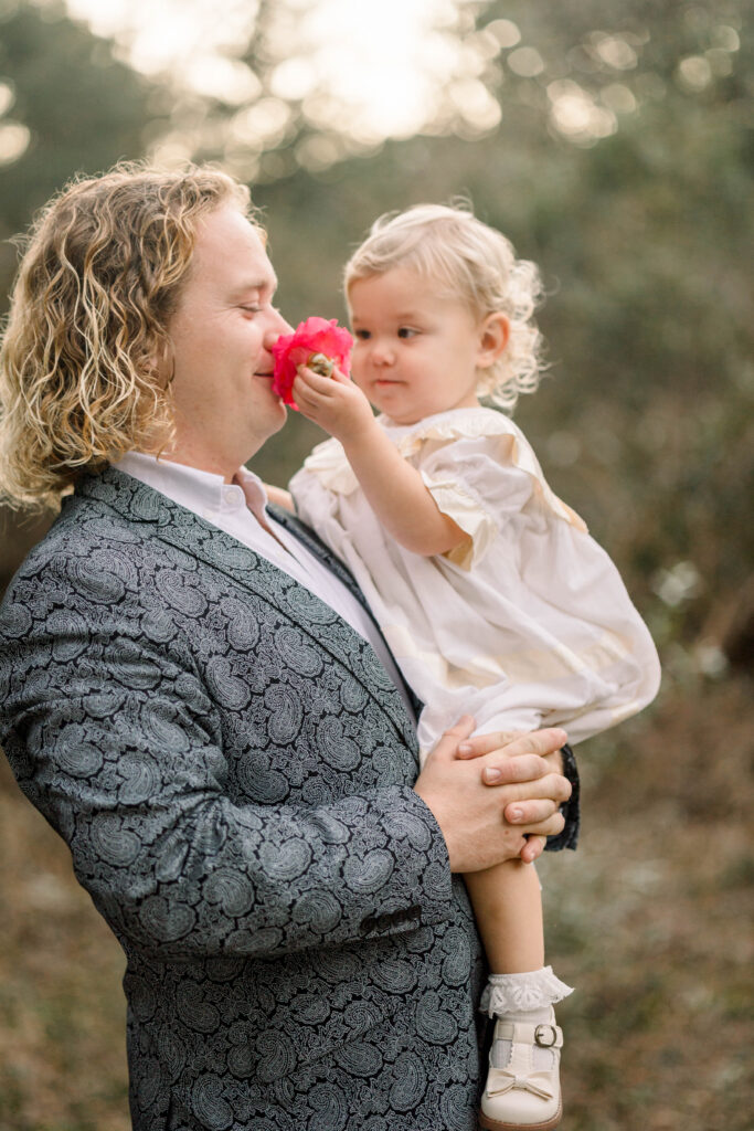 Maternity Photos in Camellias